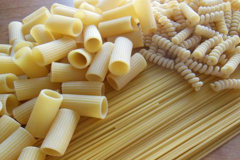 Pasta. The Dutch for "pasta" is "pasta".
