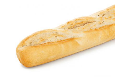 A baguette. The French for "a baguette" is "une baguette".
