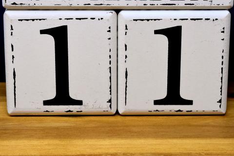 11 (eleven). The French for "11 (eleven)" is "onze".