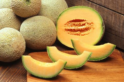 Cantaloupe. The Croatian for "cantaloupe" is "dinja". Cantaloupe. The Croatian for "cantaloupe" is "dinja".