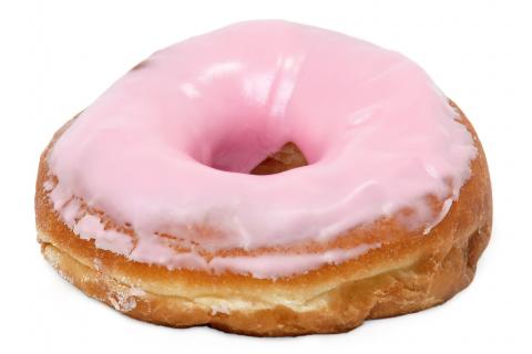 Doughnut. The Croatian for "doughnut" is "krafna". Doughnut. The Croatian for "doughnut" is "krafna".