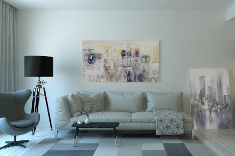 The living room. The Dutch for "the living room" is "de woonkamer". The living room. The Dutch for "the living room" is "de woonkamer".
