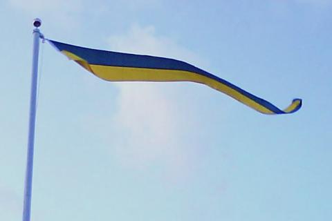 The pennon (a type of flag). The Dutch for "the pennon (a type of flag)" is "de wimpel". The pennon (a type of flag). The Dutch for "the pennon (a type of flag)" is "de wimpel".