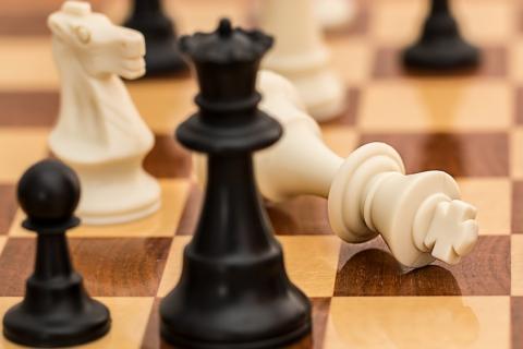 Chess. The Dutch for "chess" is "schaak". Chess. The Dutch for "chess" is "schaak".