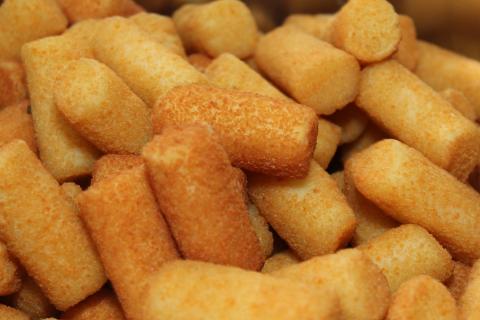 Croquettes. The Dutch for "croquettes" is "kroketten". Croquettes. The Dutch for "croquettes" is "kroketten".