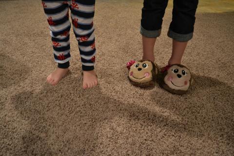 Pyjamas (British); pajamas (American). The French for "pyjamas (British); pajamas (American)" is "pyjama".