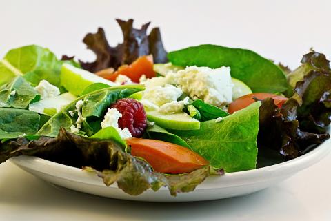A salad. The French for "a salad" is "une salade". A salad. The French for "a salad" is "une salade".