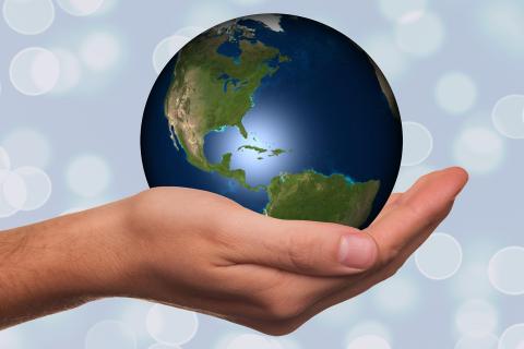 The earth. The French for "the earth" is "la terre". The earth. The French for "the earth" is "la terre".