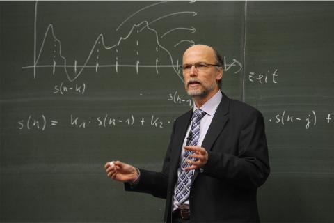 Teacher. The French for "teacher" is "professeur".