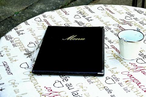 A menu. The French for "a menu" is "un menu". A menu. The French for "a menu" is "un menu".