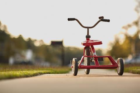 The tricycle. The French for "the tricycle" is "le tricycle". The tricycle. The French for "the tricycle" is "le tricycle".