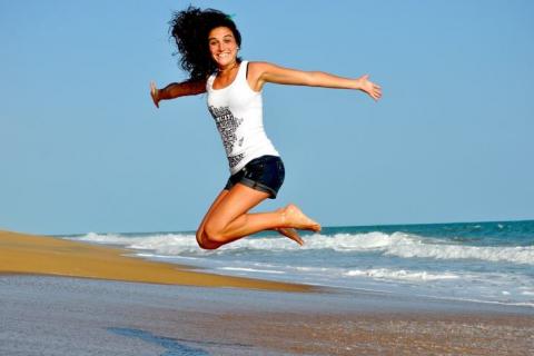 To be in good health. The French for "to be in good health" is "être en bonne santé".
