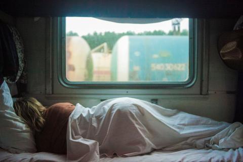 Sleeping car. The French for "sleeping car" is "wagon-lit". Sleeping car. The French for "sleeping car" is "wagon-lit".