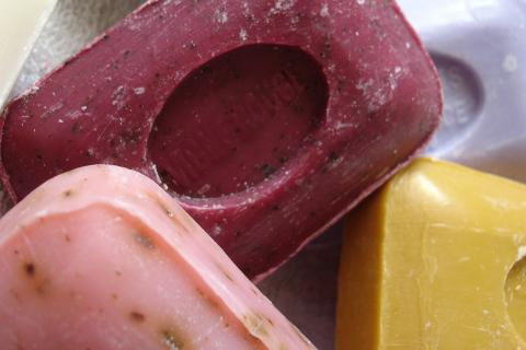 Soap. The French for "soap" is "savon".
