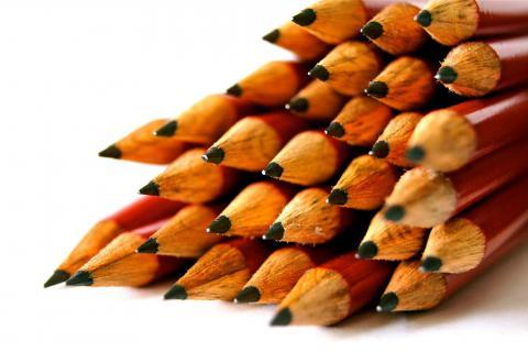 Pencil. The French for "pencil" is "crayon". Pencil. The French for "pencil" is "crayon".