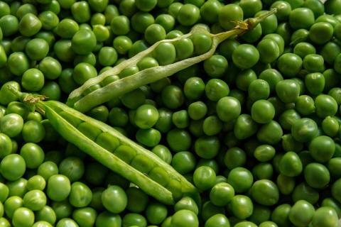 Peas. The French for "peas" is "pois". Peas. The French for "peas" is "pois".