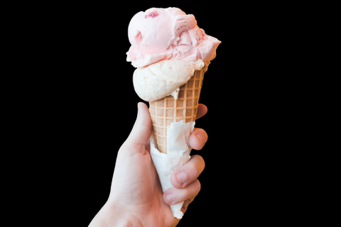 Ice cream. The Pandunia for "ice cream" is "ais krem". Ice cream. The Pandunia for "ice cream" is "ais krem".