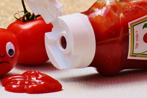 Ketchup. The Thai for "ketchup" is "ซอสมะเขือเทศ". Ketchup. The Thai for "ketchup" is "ซอสมะเขือเทศ".