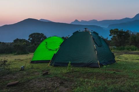 Two tents. The Thai for "two tents" is "เตนท์สองหลัง". Two tents. The Thai for "two tents" is "เตนท์สองหลัง".