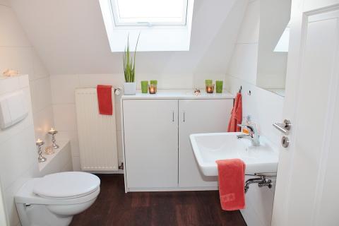 A clean bathroom. The Thai for "a clean bathroom" is "ห้องน้ำสะอาด". A clean bathroom. The Thai for "a clean bathroom" is "ห้องน้ำสะอาด".
