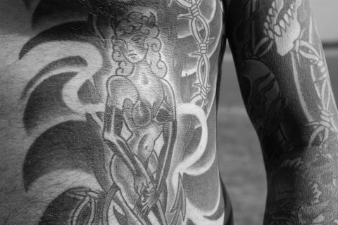 Tattoo. The Thai for "tattoo" is "รอยสัก". Tattoo. The Thai for "tattoo" is "รอยสัก".