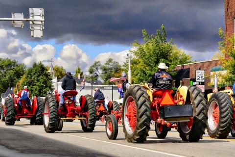 A group of farmers with their tractors. The Thai for "a group of farmers with their tractors" is "กลุ่มเกษตรกรกับรถแทรกเตอร์ของพวกเขา". A group of farmers with their tractors. The Thai for "a group of farmers with their tractors" is "กลุ่มเกษตรกรกับรถแทรกเตอร์ของพวกเขา".