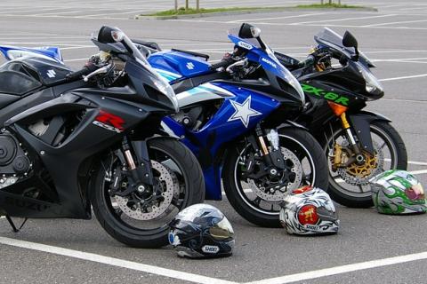 Three motorcycles and three helmets. The Thai for "three motorcycles and three helmets" is "มอร์เตอร์ไซค์สามคันและหมวกกันน็อกสามใบ". Three motorcycles and three helmets. The Thai for "three motorcycles and three helmets" is "มอร์เตอร์ไซค์สามคันและหมวกกันน็อกสามใบ".