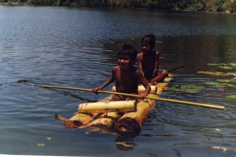 Two boys having fun on their raft. The Thai for "two boys having fun on their raft" is "เด็กผู้ชายสองคนสนุกบนแพของพวกเขา". Two boys having fun on their raft. The Thai for "two boys having fun on their raft" is "เด็กผู้ชายสองคนสนุกบนแพของพวกเขา".