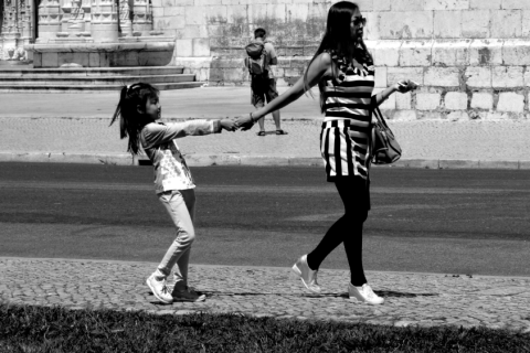 To lead someone by the hand. The Thai for "to lead someone by the hand" is "จูงมือ". To lead someone by the hand. The Thai for "to lead someone by the hand" is "จูงมือ".