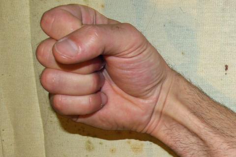 Fist. The Thai for "fist" is "กำมือ". Fist. The Thai for "fist" is "กำมือ".