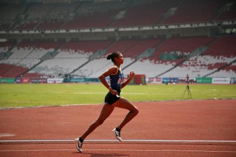 Runner. The Thai for "runner" is "นักวิ่ง". Runner. The Thai for "runner" is "นักวิ่ง".