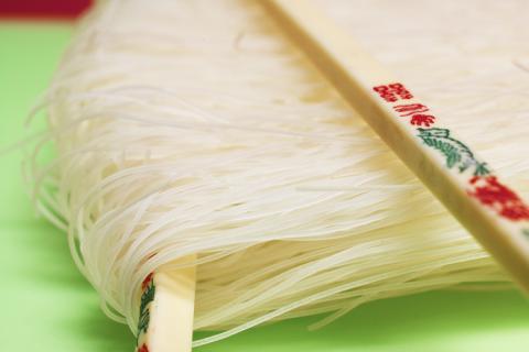 Rice noodles. The Thai for "rice noodles" is "เส้นก๋วยเตี๋ยว". Rice noodles. The Thai for "rice noodles" is "เส้นก๋วยเตี๋ยว".