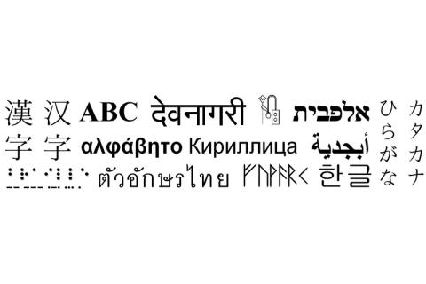 Alphabet. The Thai for "alphabet" is "อักษร".