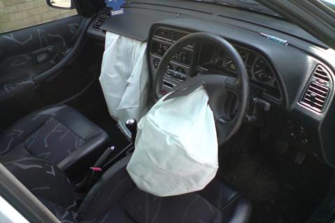 Airbag. The Thai for "airbag" is "ถุงลมนิรภัย". Airbag. The Thai for "airbag" is "ถุงลมนิรภัย".