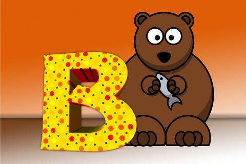B. The Ukrainian for "B" is "Б". B. The Ukrainian for "B" is "Б".